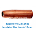 Tweco 23-75 Style Insulated Gas Nozzle